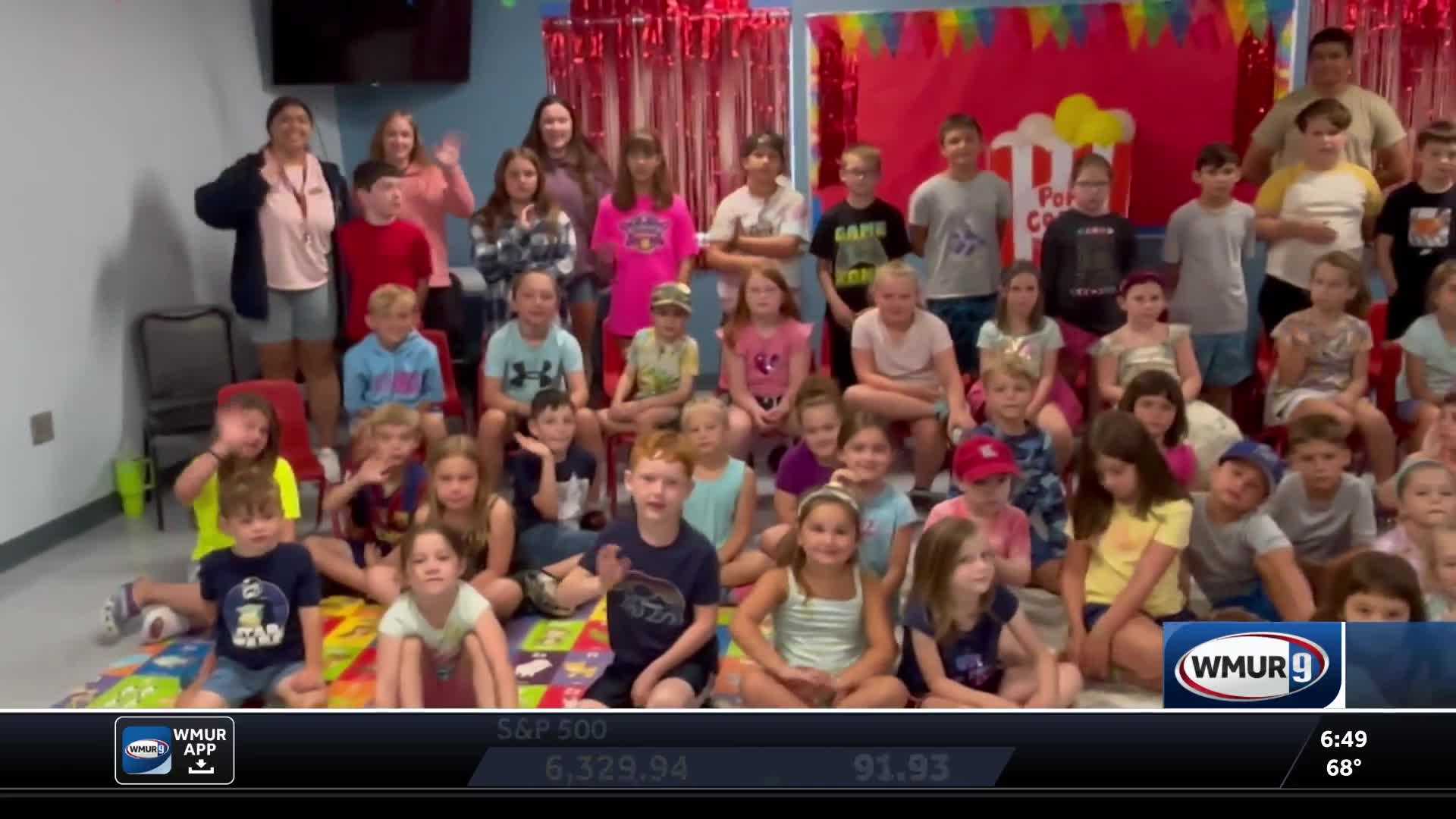 New Hampshire weather visit: Fun in the Sun Camp at St Francis of Assisi in Litchfield