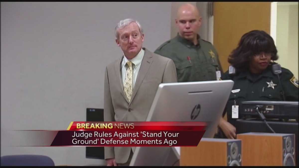 Judge denies murder suspect's 'stand your ground' claim