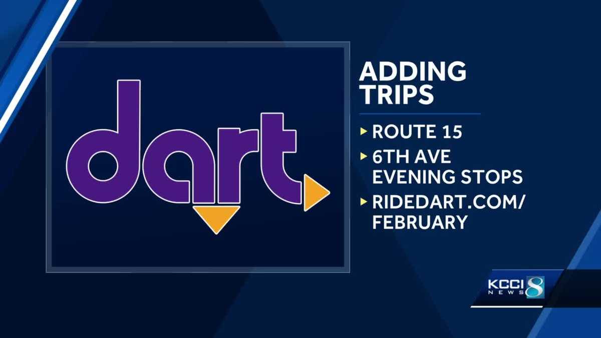 DART adds trips to Route 15