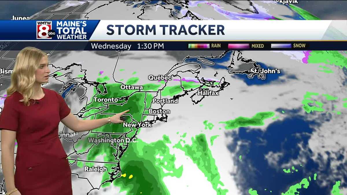 Tracking Widespread Rain Mid Week