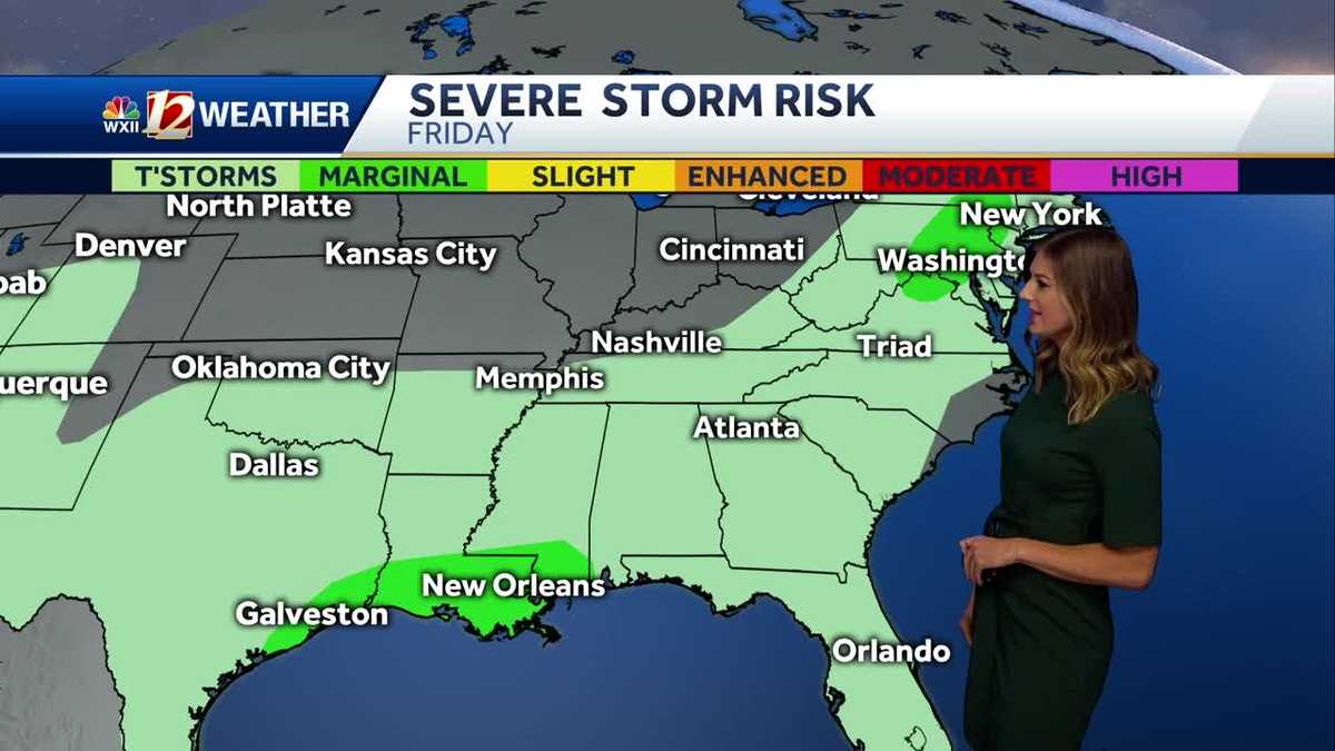WATCH: Rounds of Rain and Storms This Weekend