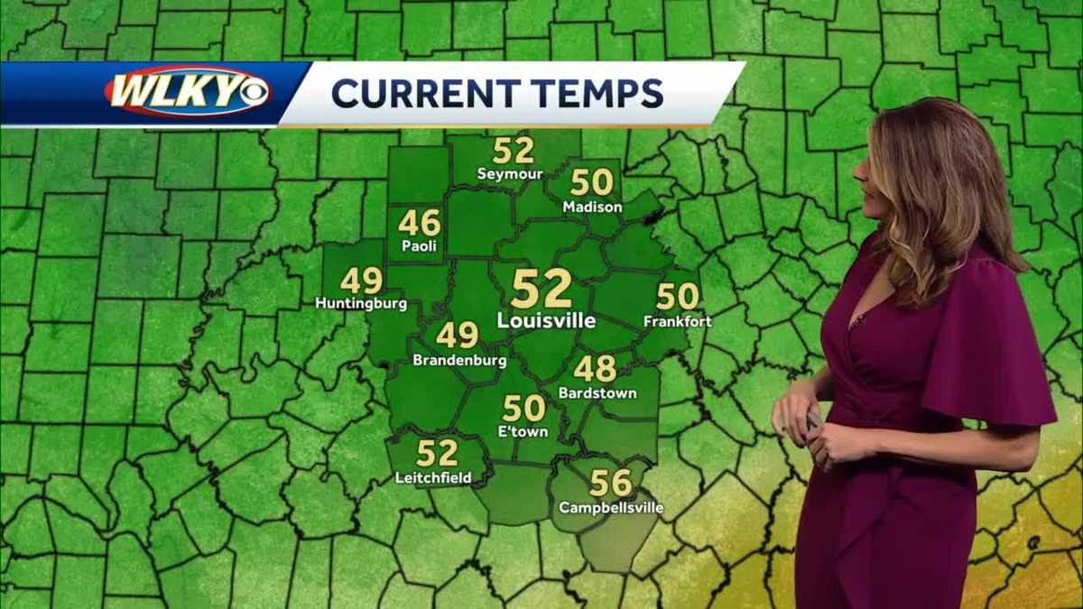 A cloudy, cool and damp end to the weekend