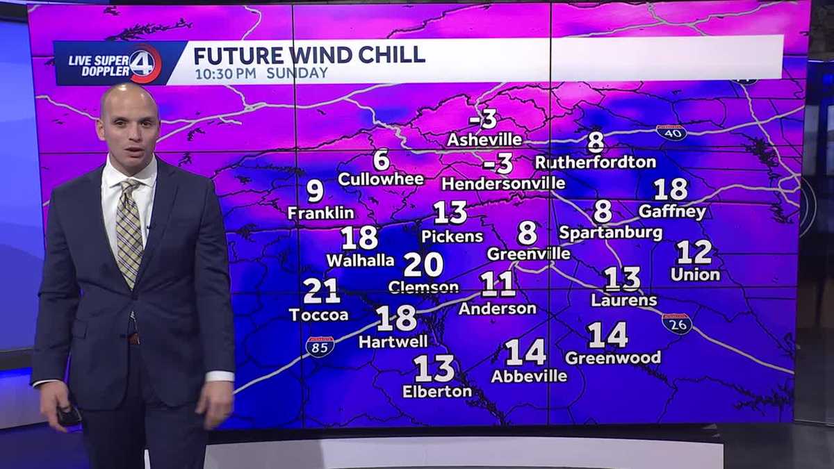 Brutal Cold Incoming - WYFF