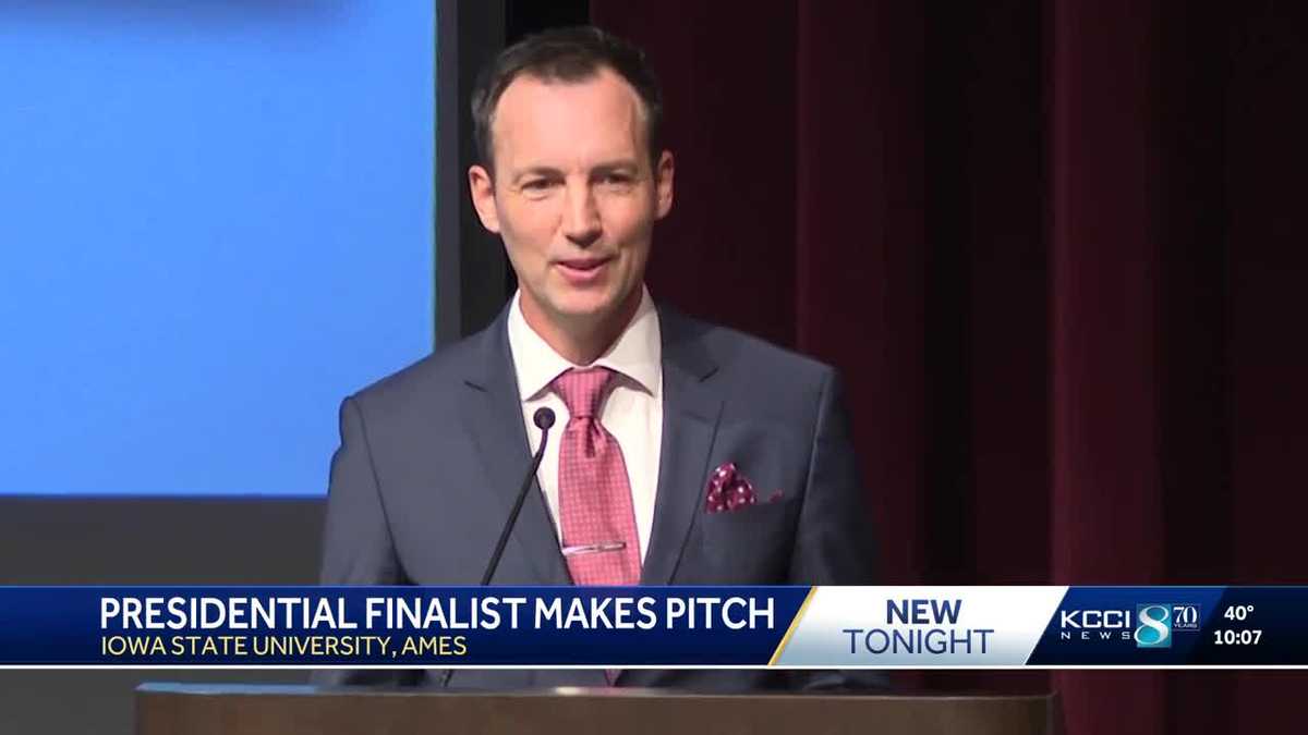 First Iowa State University presidential finalist makes case in campus appearance