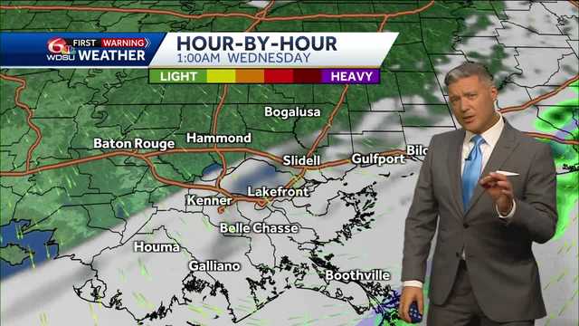 New Orleans weather forecast rain chance tonight high tomorrow - Vimarsana News