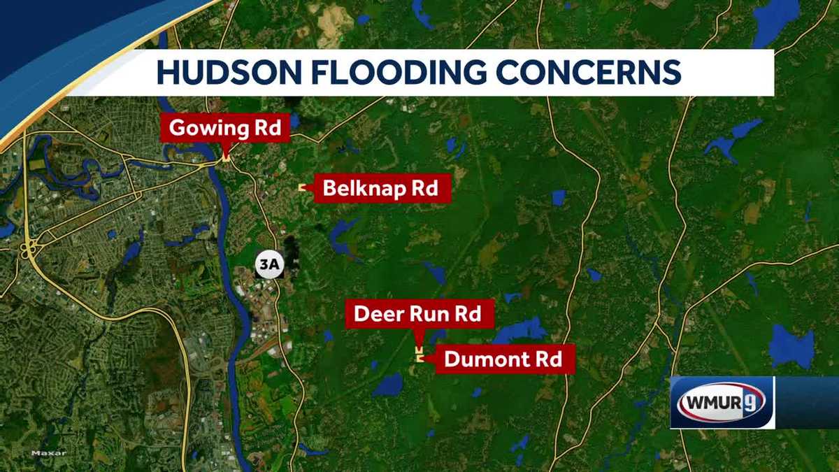 Voluntary evacuation notices due to flooding lifted in Hudson, NH