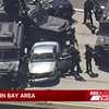 Video shows standoff causing I-580 closure in the East Bay