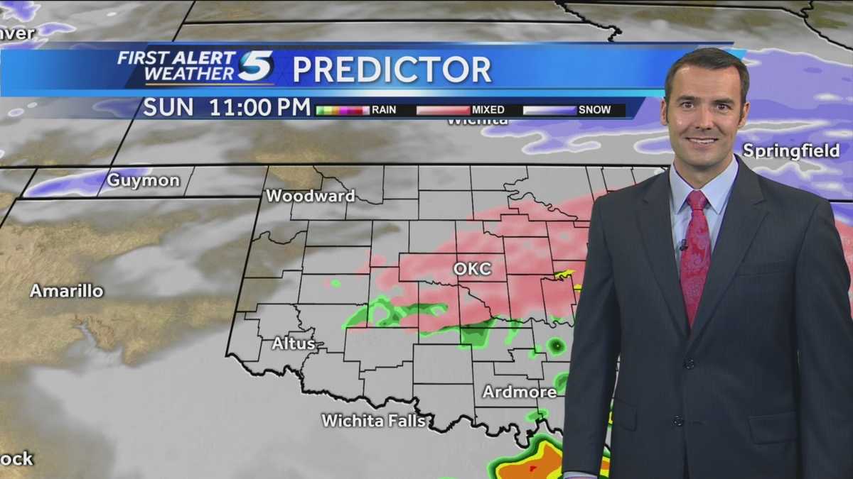 KOCO meteorologist Jonathan Conder says get ready for winter precipitation