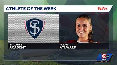 St. James Academy’s Alexa Aylward earns KMBC Hy-Vee Athlete of the Week