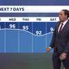 Seasonable Monday then back to the 90s Tuesday