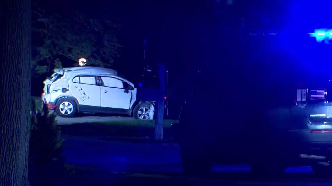 1-year-old injured, left behind after police chase ends in crash
