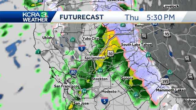 Sunny and mild today but stormy weather for the next few days