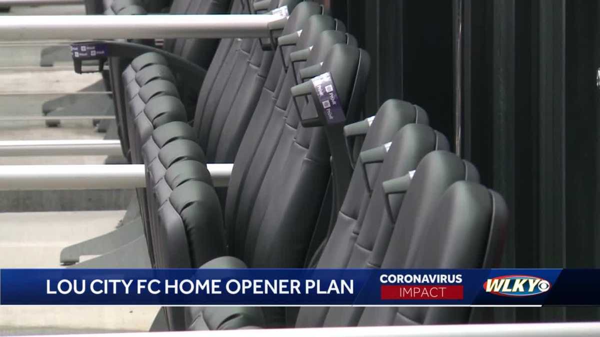 Here's a look at the LouCity homeopener plan with COVID19