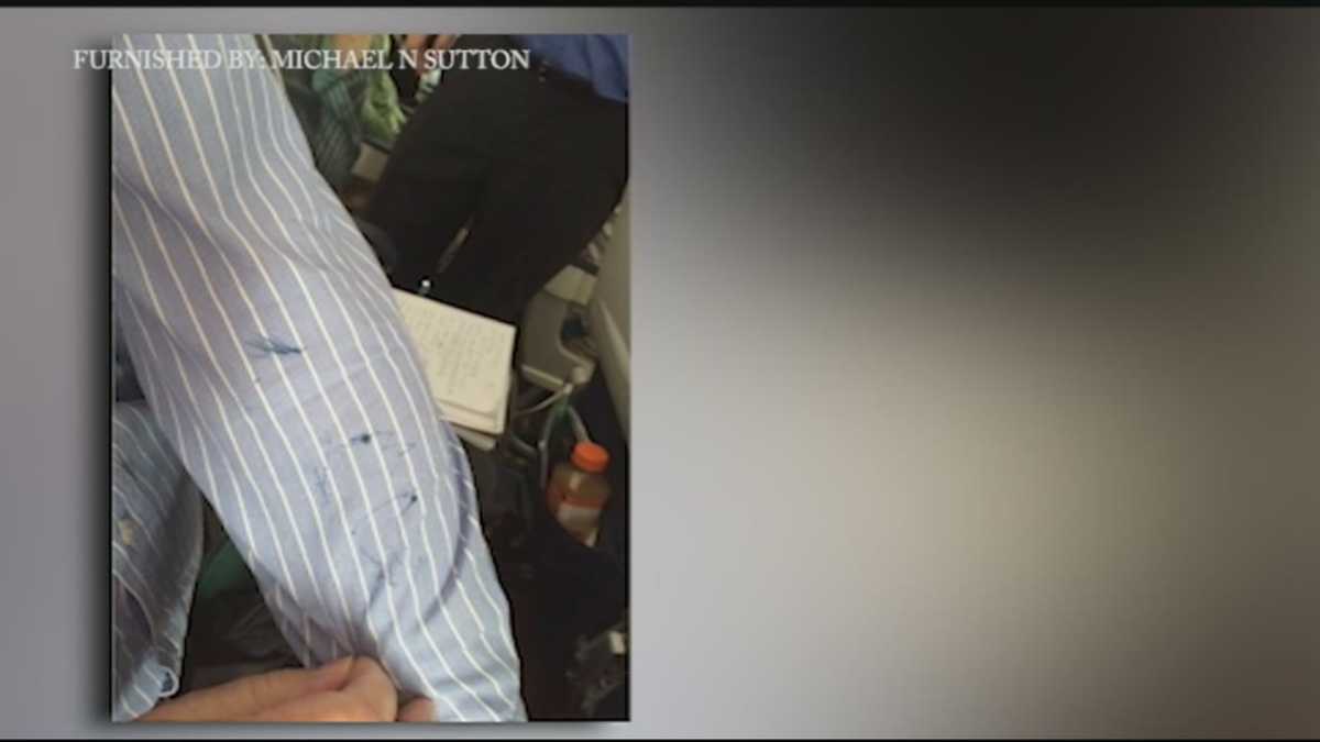 Man "Poked" By Pen on Flight