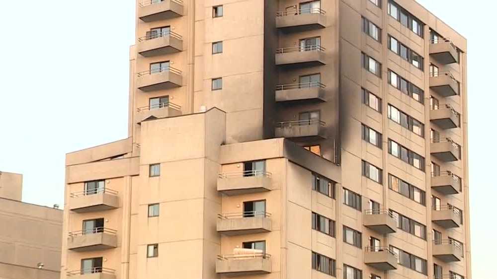 Dozens homeless when high-rise building condemned after fire