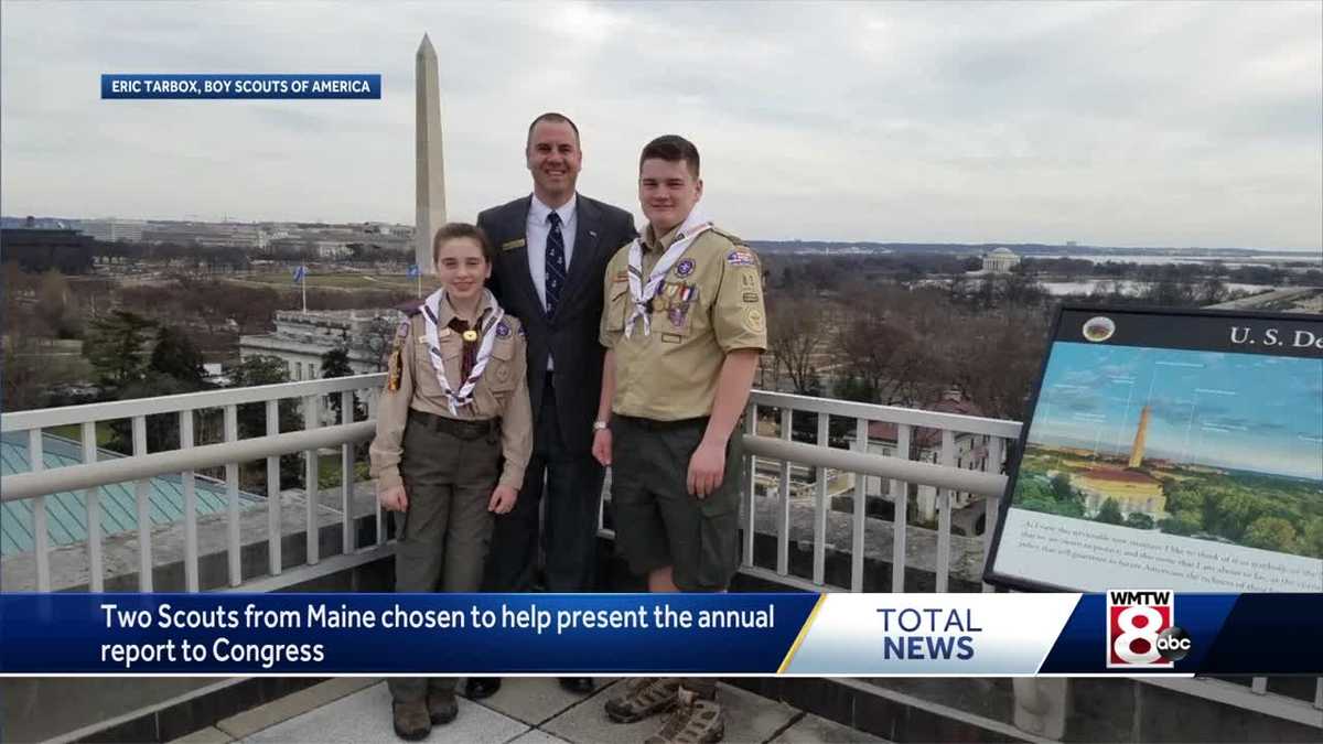 Maine Scouts 2 of just 12 to be honored in Washington
