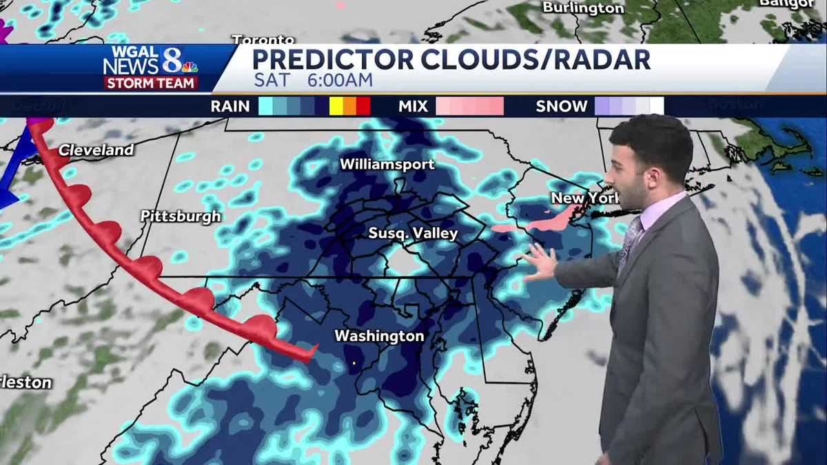 Quiet end to the week, trending milder and wetter this weekend in south ...