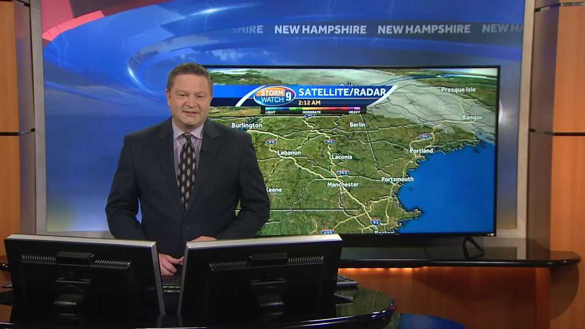 Watch: Scattered showers ahead of Easter Sunday warm-up