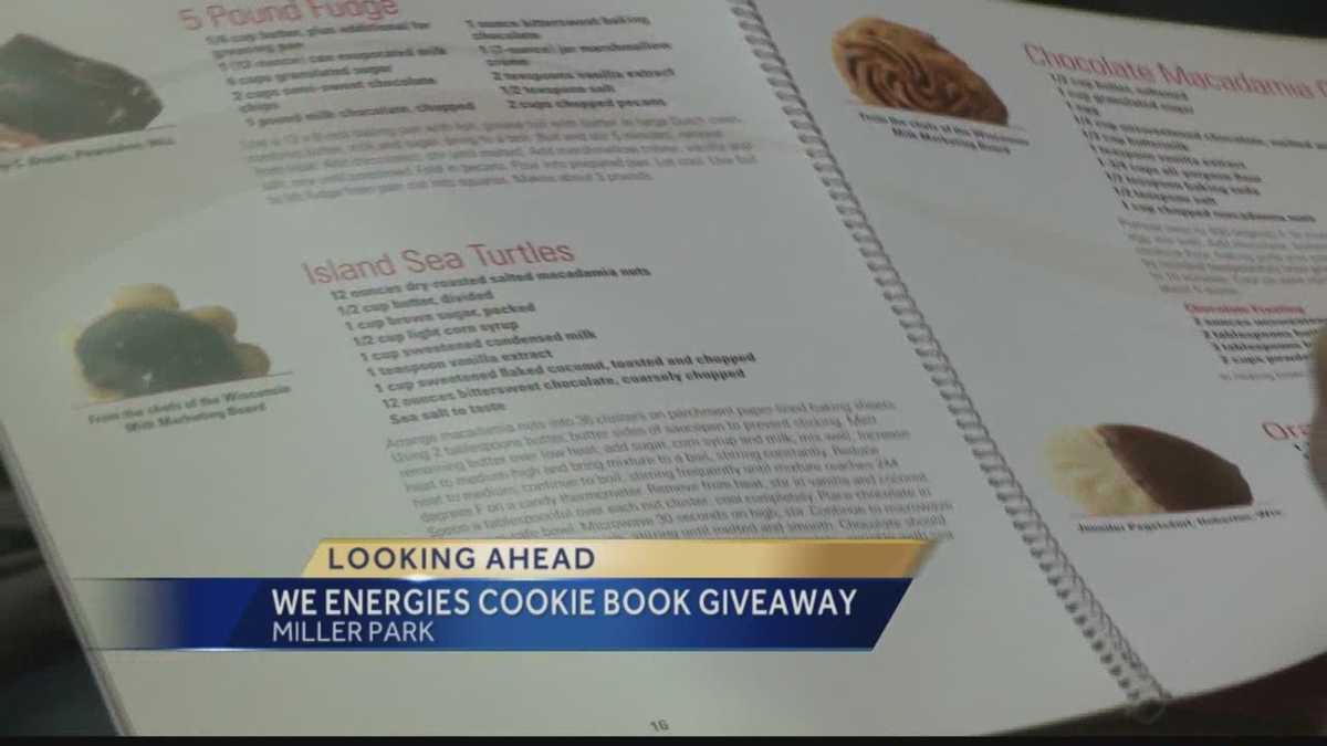 We Energies cookie books available today