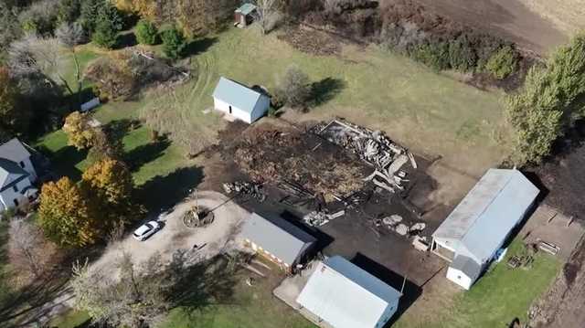 100 acres burned from combine fire in Hardin County - Vimarsana News