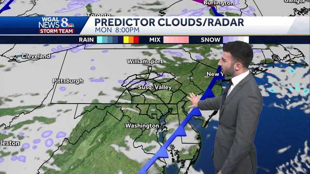 Lingering clouds overnight, mostly sunny start for Sunday