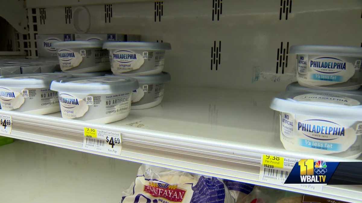 Cream cheese shortage impacts Baltimorearea businesses