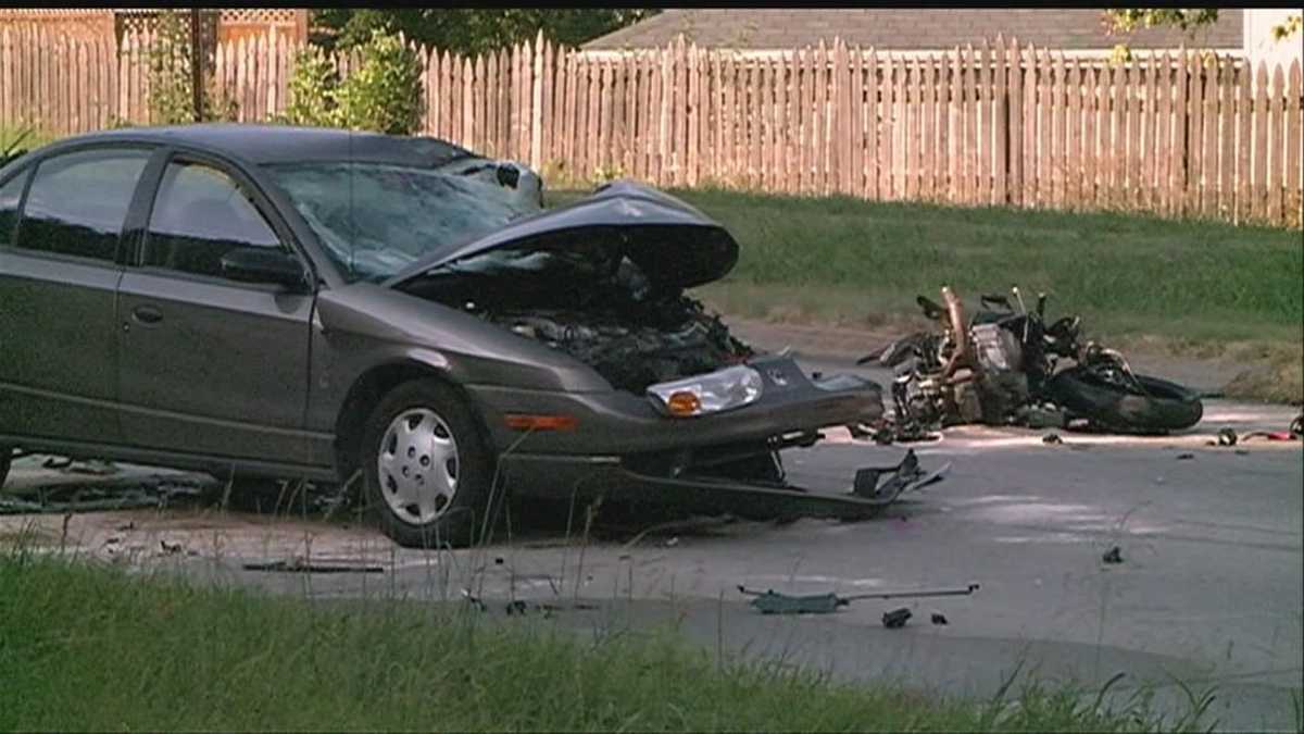 1 killed when motorcycle collides with car