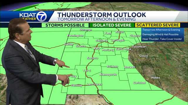Scattered storms followed by drier air - Vimarsana News