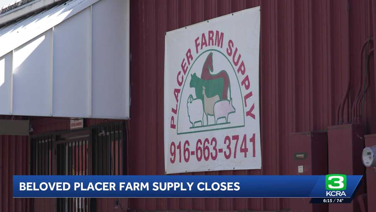 'It's going to be missed': Placer Farm Supply closing after decades of service