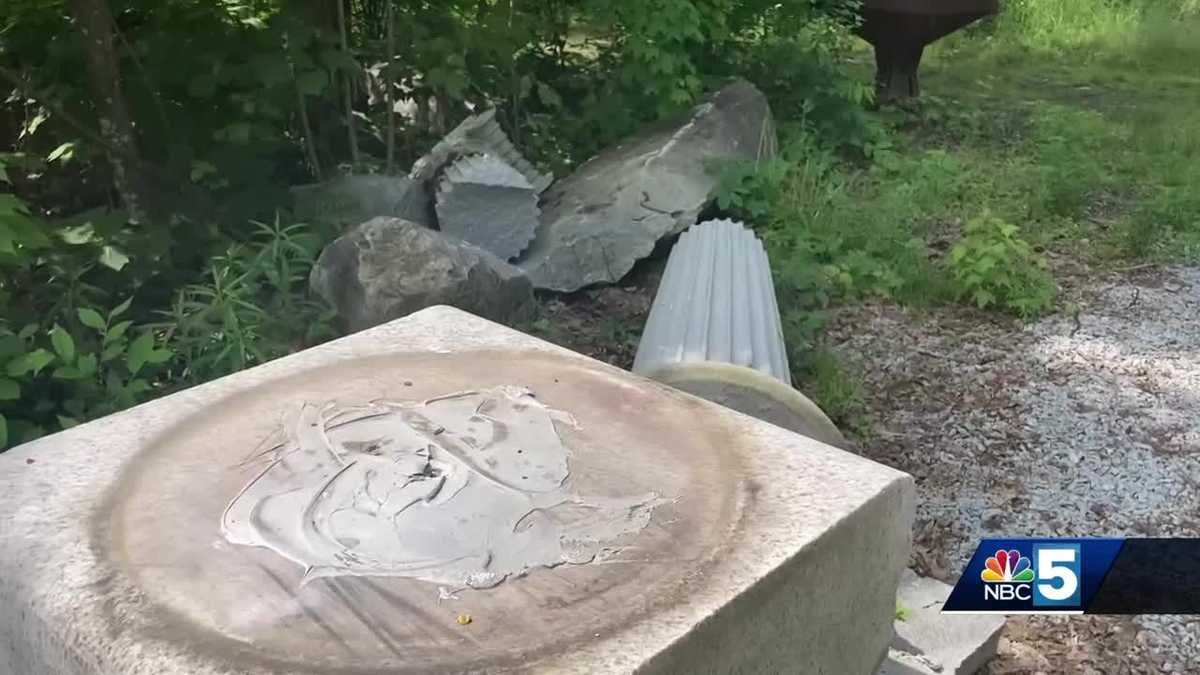 Multiple sculptures vandalized just days before RockFire