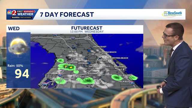 Storm chances increase across Central Florida as heat lingers