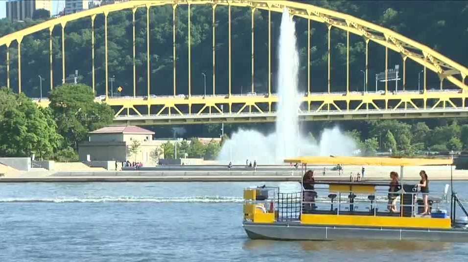 Pittsburgh Pedal Boat The new way to get around Pittsburgh's three rivers