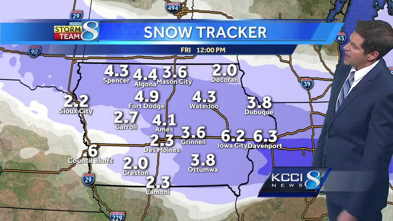 Videocast: Chances For Snow Next Several Days