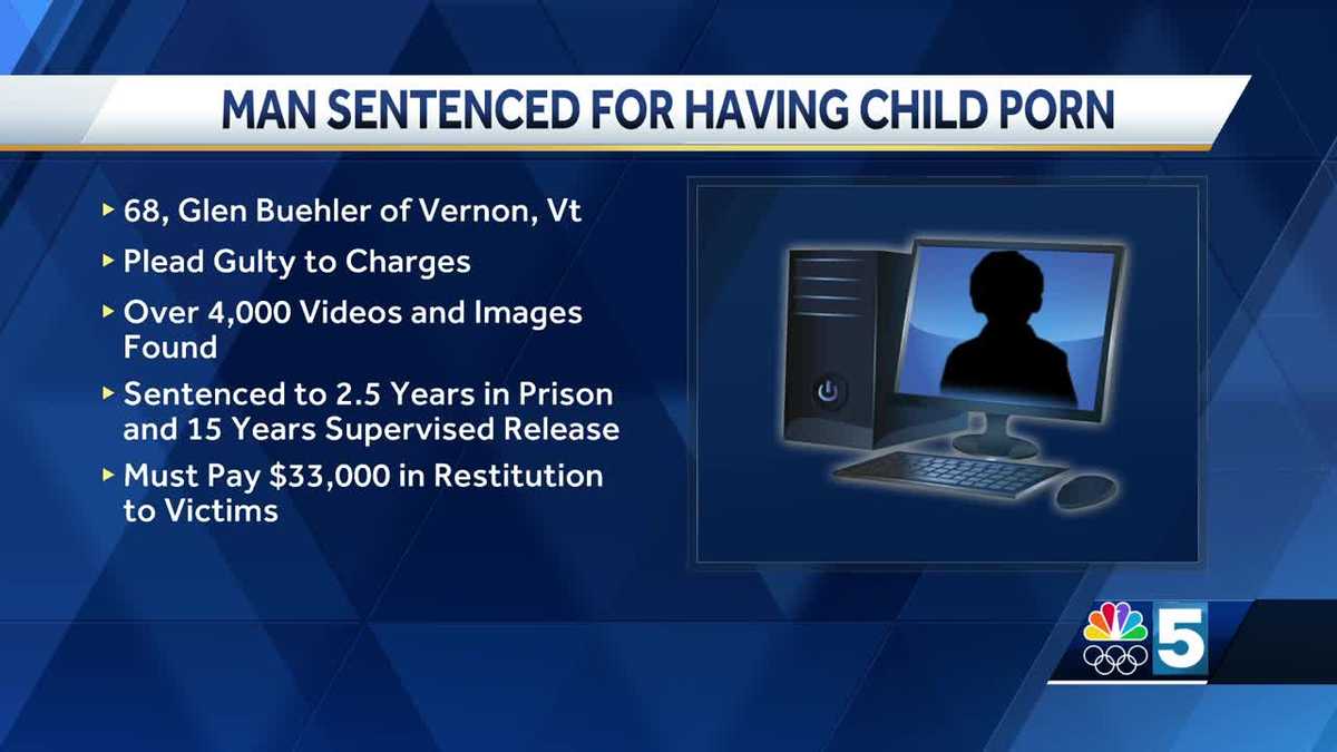 Vernon man sentenced for possessing child sexual abuse materials