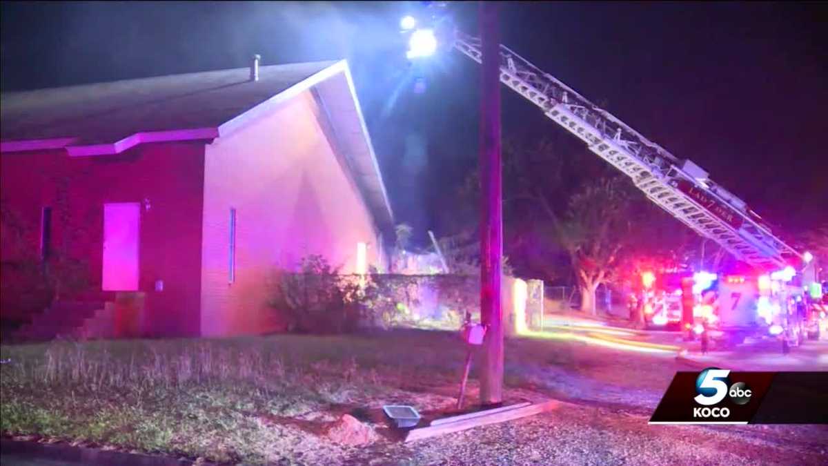 Oklahoma City church damaged in 3-alarm fire