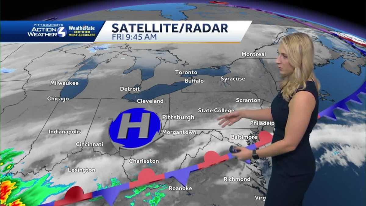 Dry & More Seasonable, Rain Arrives Late