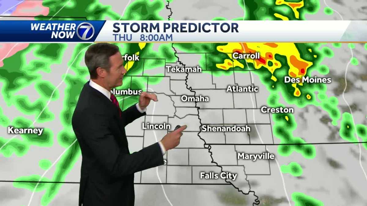 Tracking rain chances