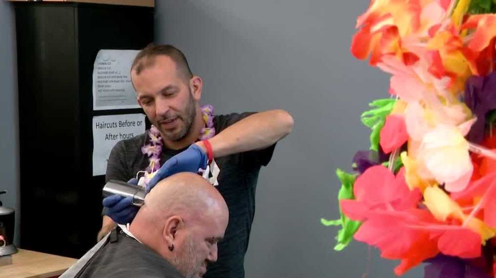 NH barber shop hosts cutathon to help Maui wildfire victims