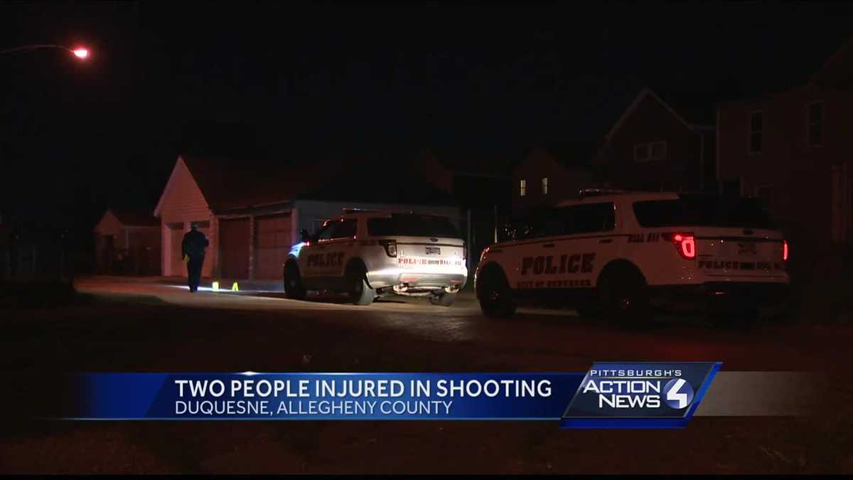 Police investigate double shooting in Duquesne