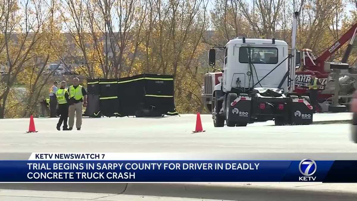 Deadly concrete truck crash: Trial begins for driver