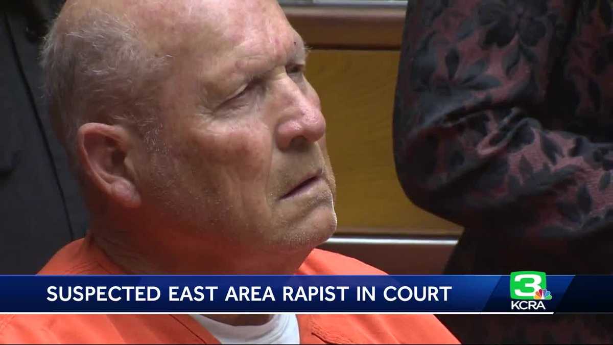 Suspect in East Area Rapist case appears in court