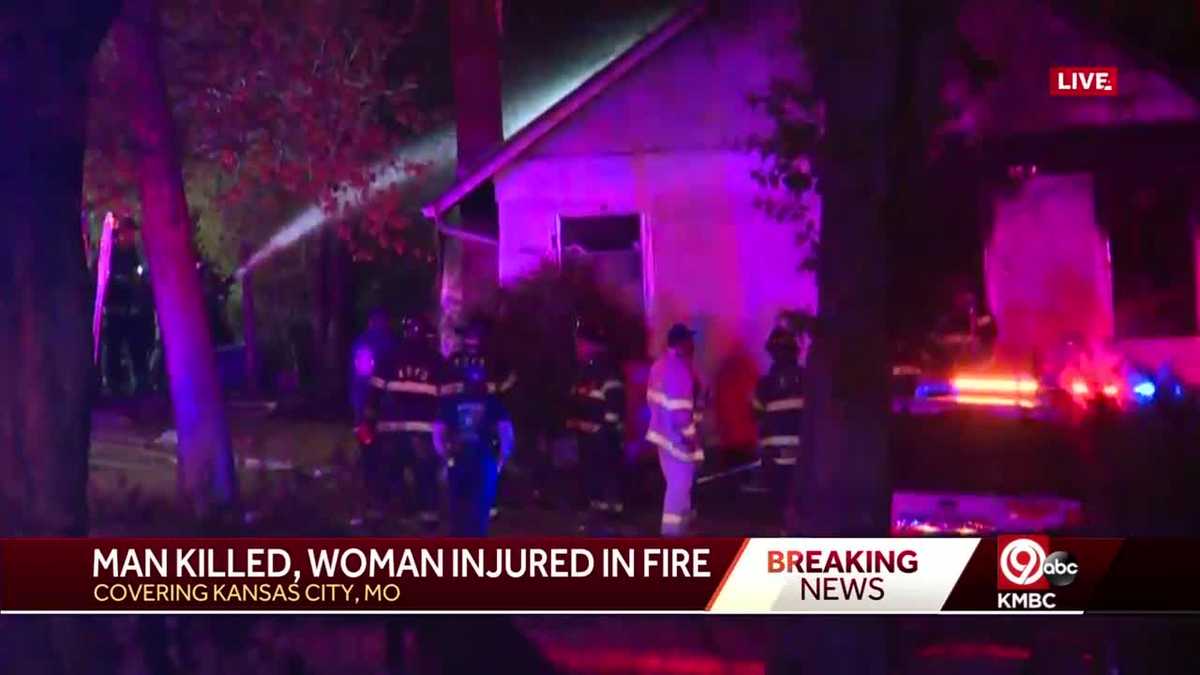 Man dies in fire at Kansas City home