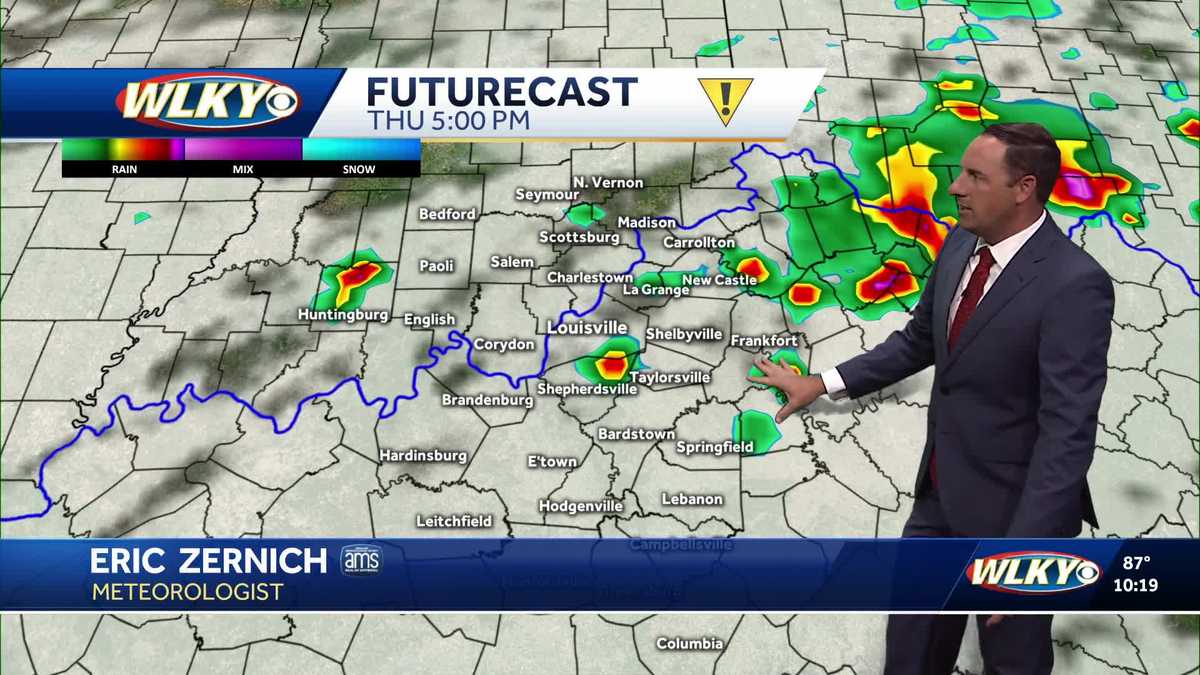 Few Afternoon Storms Possible On Thursday