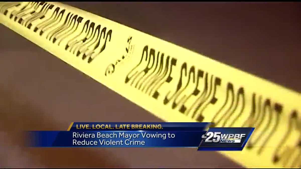 Riviera Beach blaming gangs for increase in crime