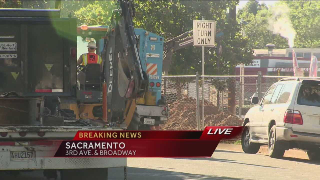 Evacuations Ordered After Construction Crews Hit Gas Line