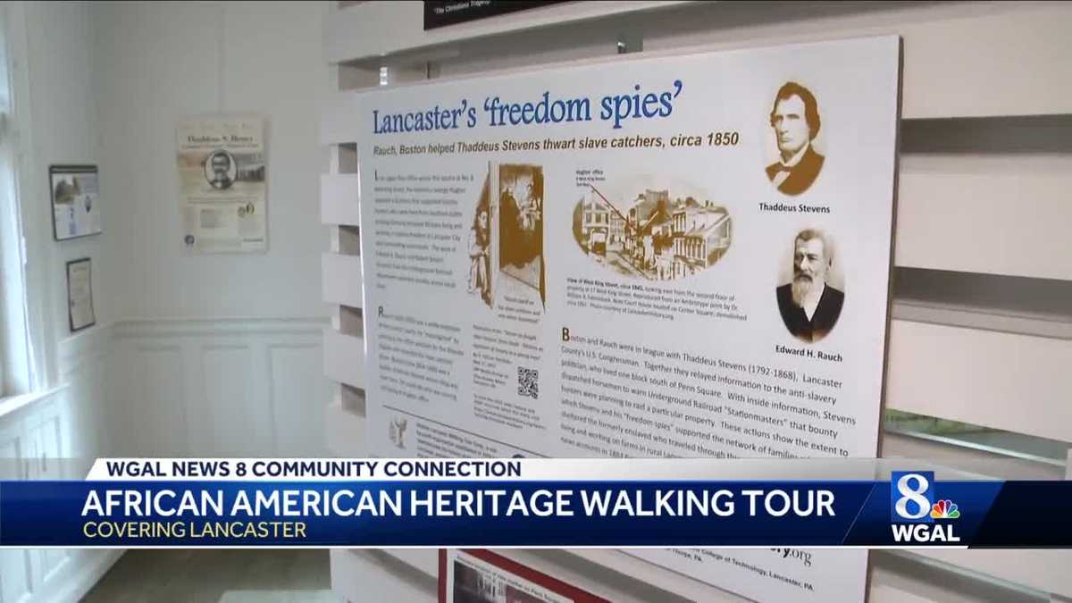 african american walking tour lancaster pa