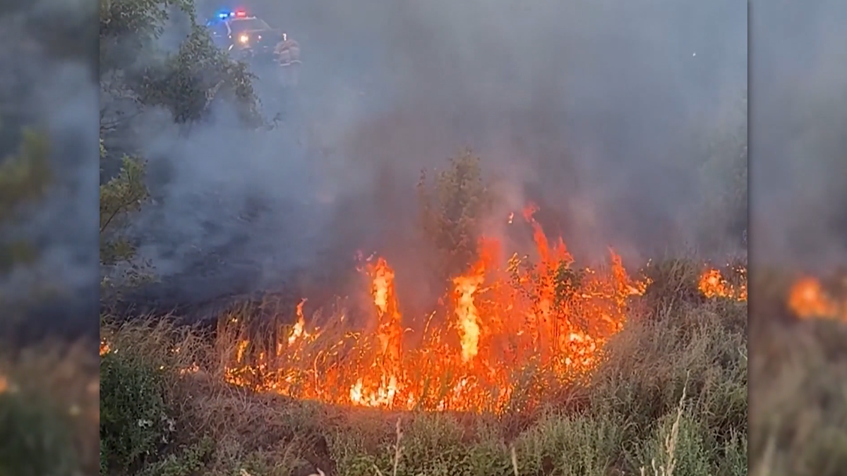Crews monitor hot spots in Oklahoma City amid investigation into suspicious wildfire