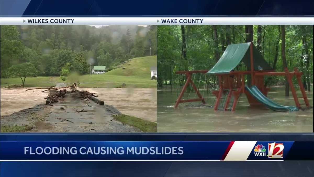 Days of rain causing flooding across North Carolina