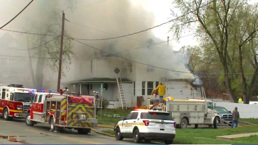 Police chief saves dog from Colfax house fire