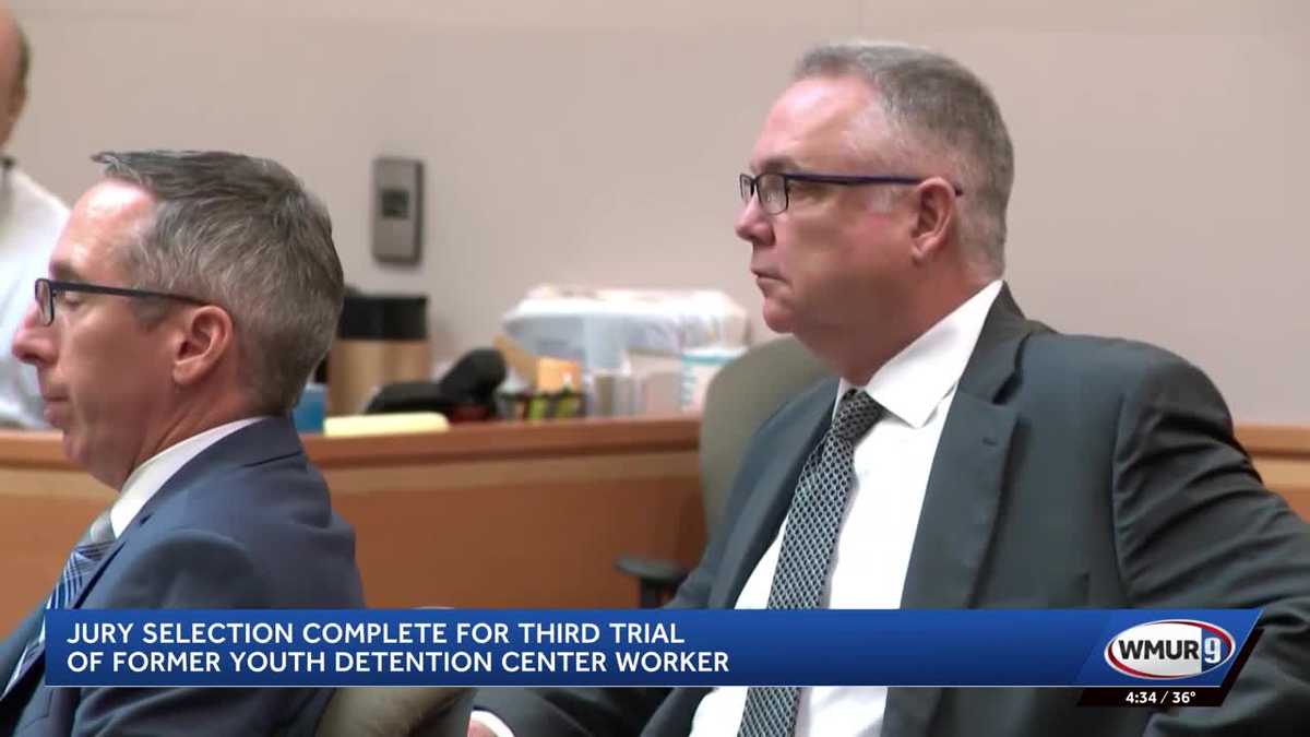 Jury selected in third trial of former YDC employee